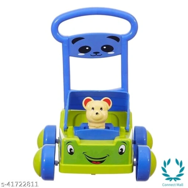 Divi Divine First Step Baby Sit-to-Stand Activity Walker, Baby Push Walker (Green, 6-18 Months) - 6-18 Months, Green, Plastic, Pull Along Toys, Pack Of :1